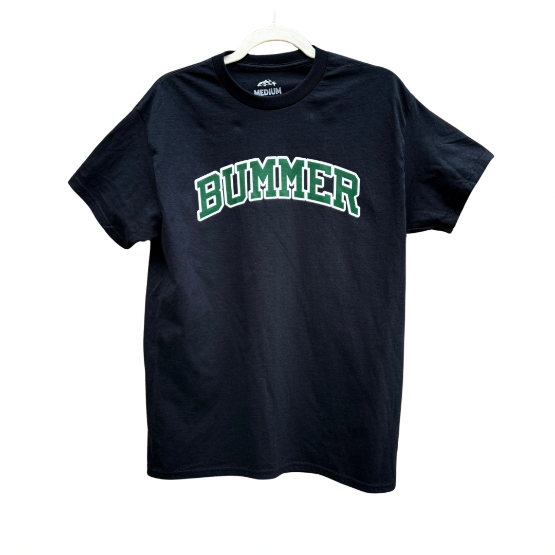BUMMER ALUM T-SHIRT BLACK