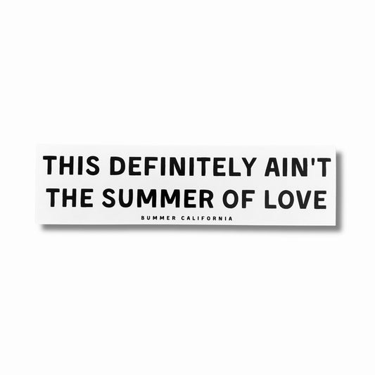 SUMMER OF LOVE STICKER